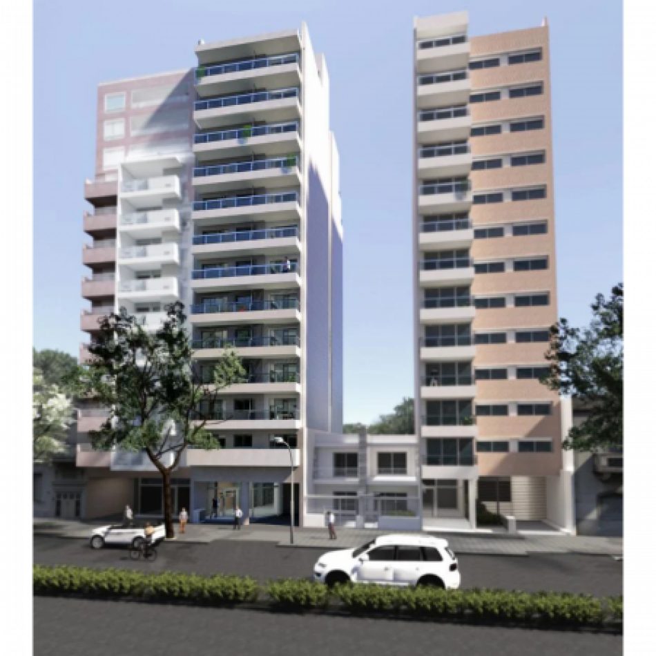 DEPARTAMENTO DE UN DORMITORIO CON BALCON AL FRENTE